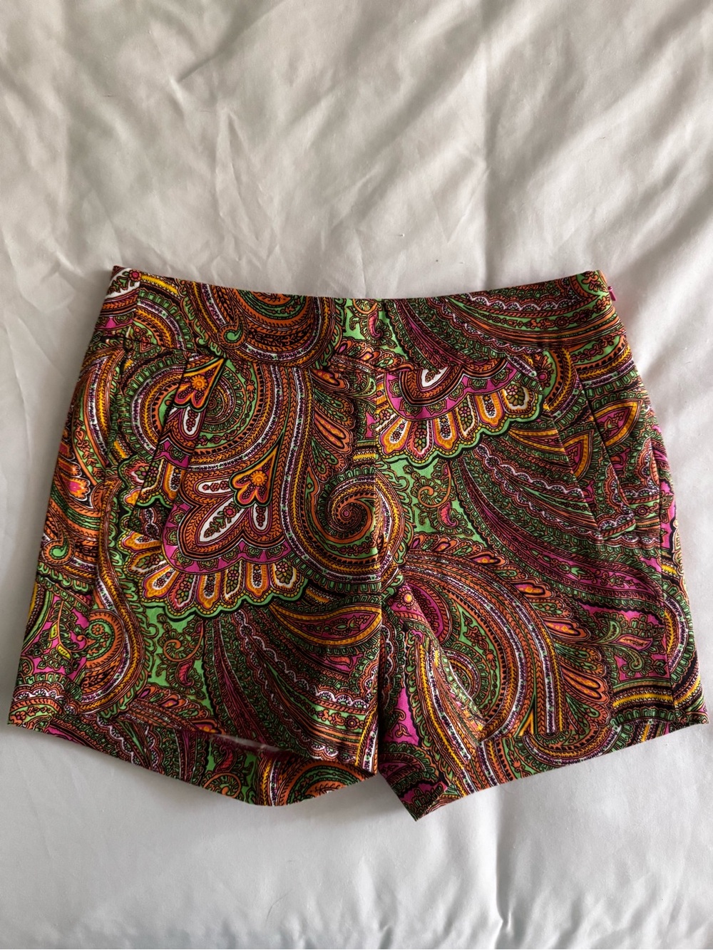 J. Crew Paisley Print Women's Shorts in Multicolor